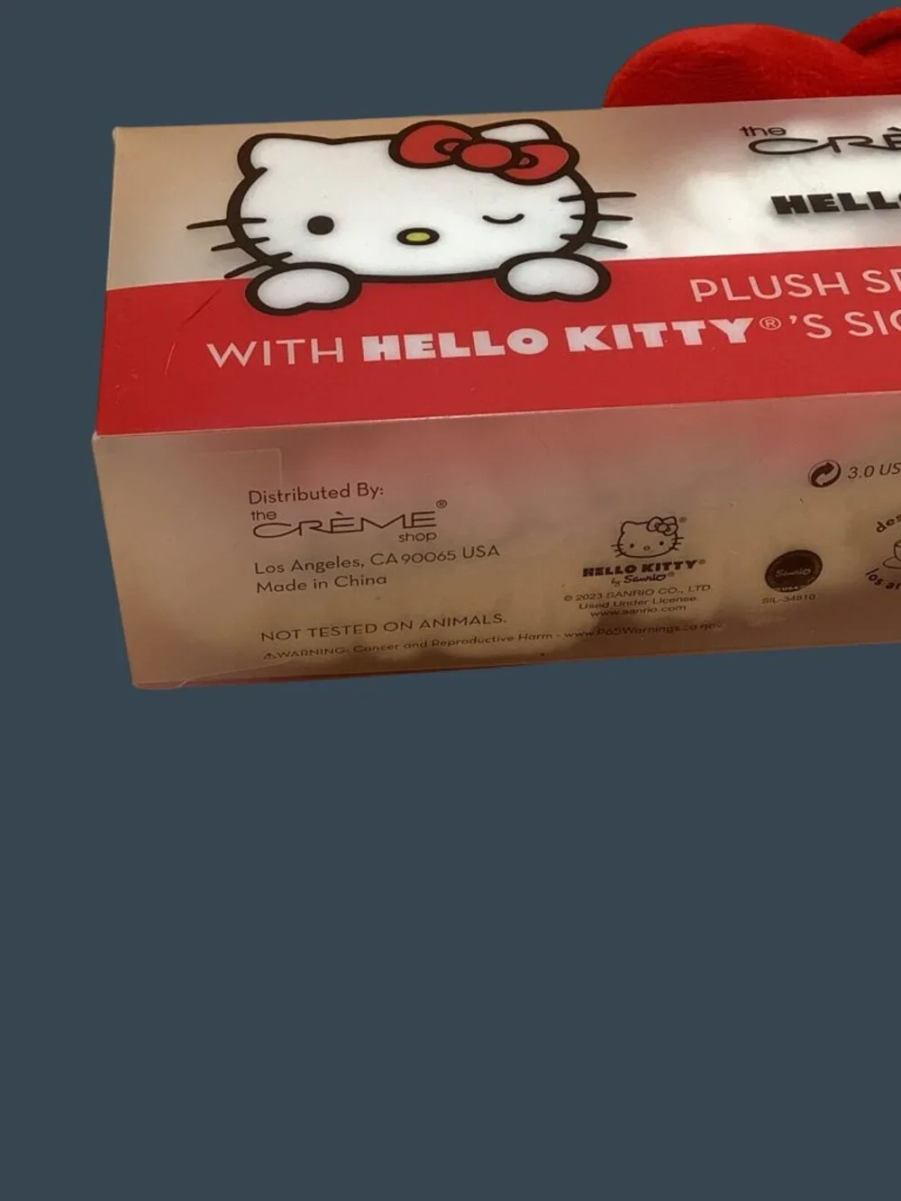 Hello Kitty Signature Plusg Bow Headband Spa Bath Time The Creme Shop x